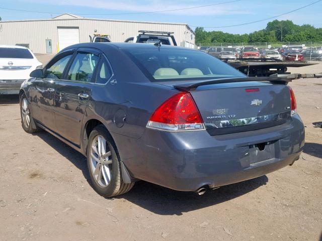 2G1WU583481349262 - 2008 CHEVROLET IMPALA LTZ GRAY photo 3