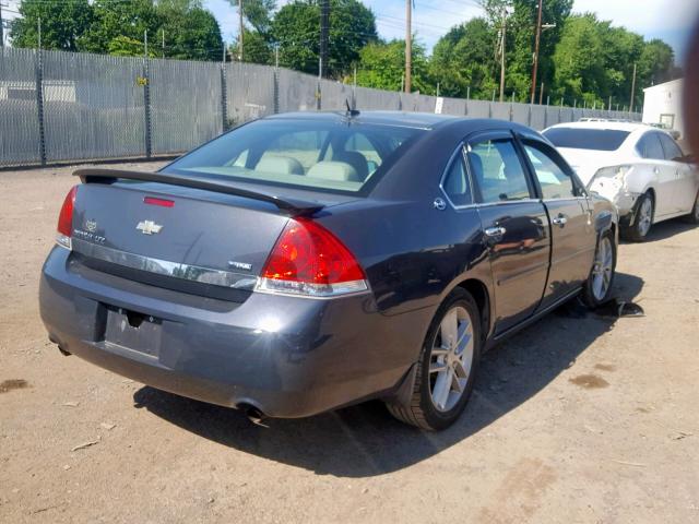 2G1WU583481349262 - 2008 CHEVROLET IMPALA LTZ GRAY photo 4