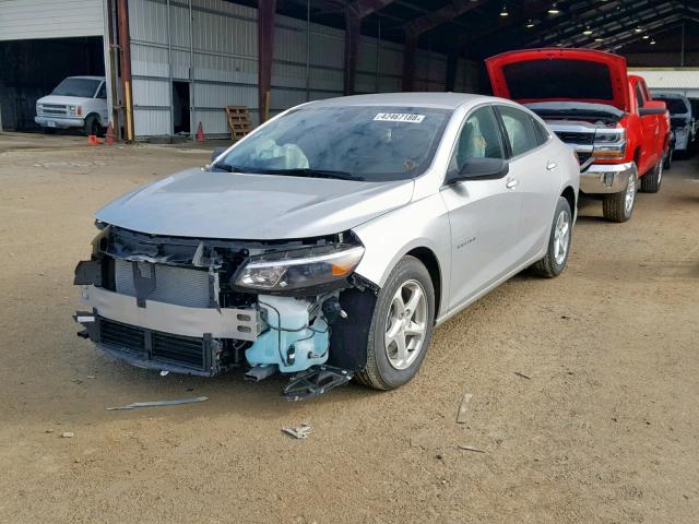 1G1ZB5ST9JF211890 - 2018 CHEVROLET MALIBU LS 银色 照片 2
