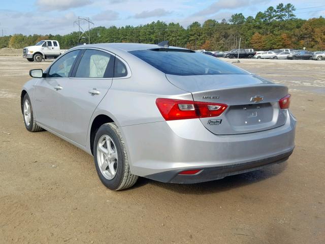 1G1ZB5ST9JF211890 - 2018 CHEVROLET MALIBU LS 银色 照片 3