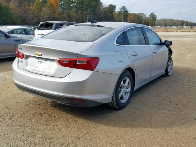 1G1ZB5ST9JF211890 - 2018 CHEVROLET MALIBU LS 银色 照片 4