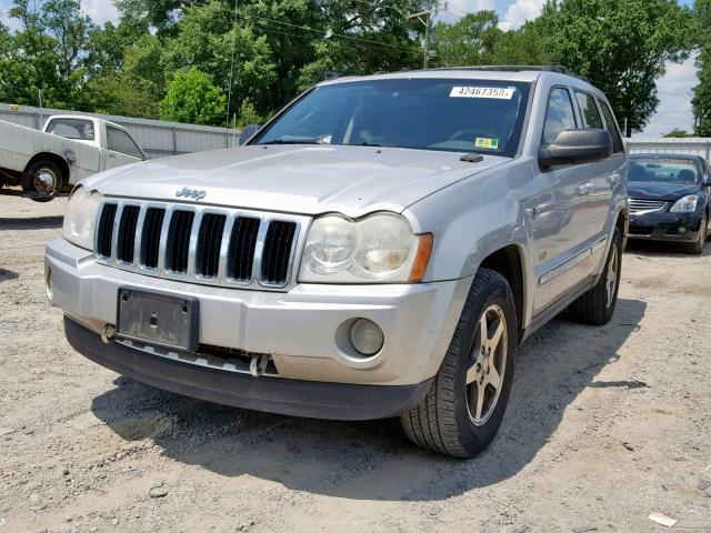 1J4HR48N56C261402 - 2006 JEEP GRAND CHER SILVER photo 2