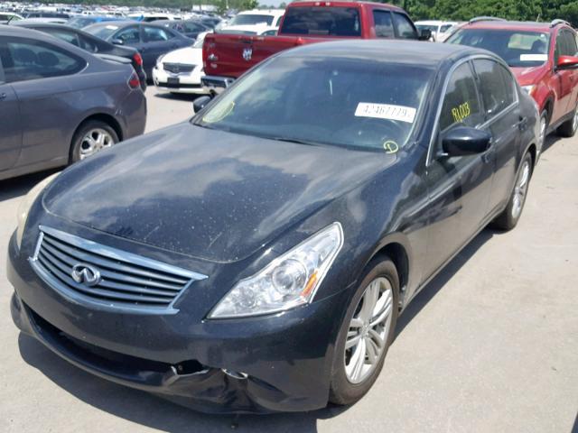 JN1DV6AP5BM601419 - 2011 INFINITI G25 BASE BLACK photo 2