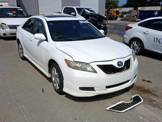 4T1BE46K77U547498 - 2007 TOYOTA CAMRY NEW WHITE photo 1