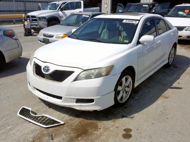 4T1BE46K77U547498 - 2007 TOYOTA CAMRY NEW WHITE photo 2