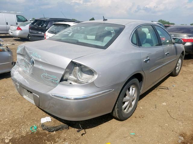 2G4WD582061266676 - 2006 BUICK LACROSSE C SILVER photo 4