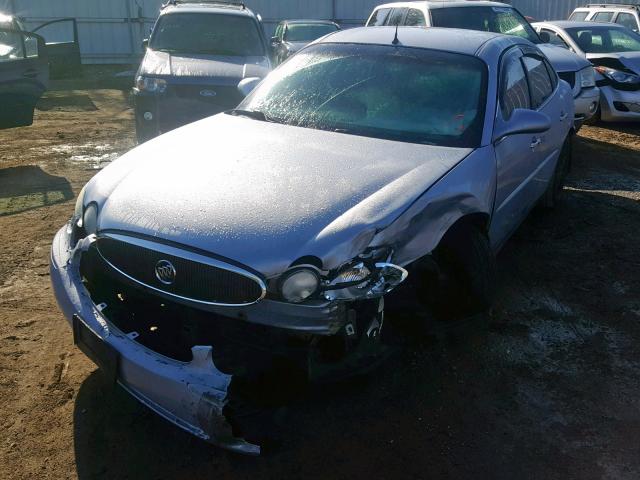 2G4WC532251302764 - 2005 BUICK LACROSSE C SILVER photo 2