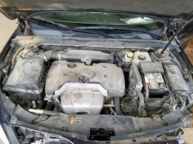 1G11C5SAXDU141325 - 2013 CHEVROLET MALIBU 1LT BLACK photo 7