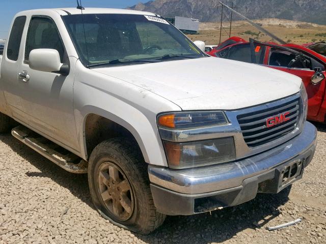 1GTJ6MF94B8138872 - 2011 GMC CANYON SLE WHITE photo 9