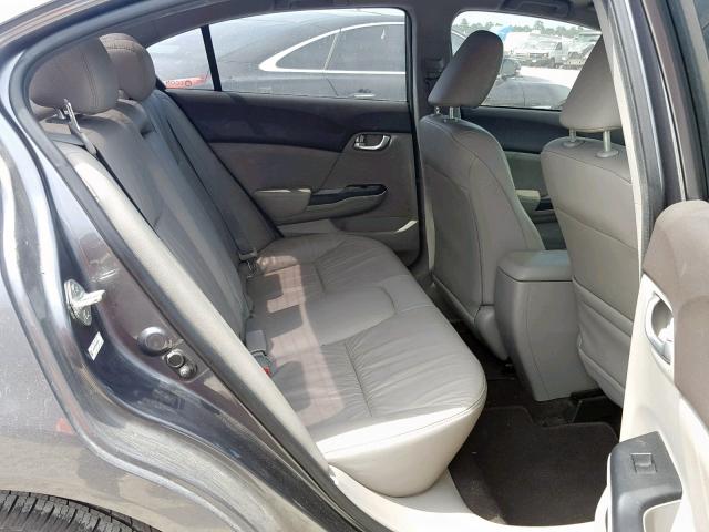 19XFB2F93CE028330 - 2012 HONDA CIVIC EXL Boz foto 6