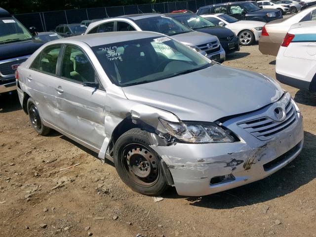 4T1BE46K87U538406 - 2007 TOYOTA CAMRY NEW SILVER photo 1