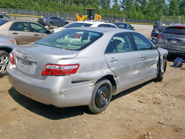 4T1BE46K87U538406 - 2007 TOYOTA CAMRY NEW SILVER photo 4