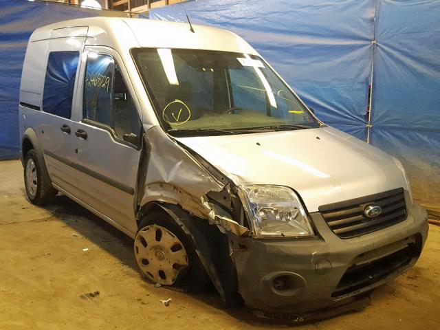 NM0LS6AN2DT156627 - 2013 FORD TRANSIT CO SILVER photo 1