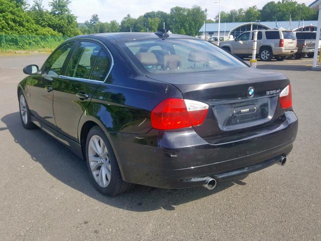 WBAVD53567A007339 - 2007 BMW 335 XI BLACK photo 3