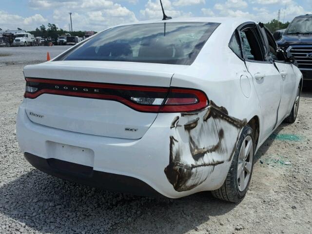 1C3CDFBB7FD187049 - 2015 DODGE DART SXT WHITE photo 4