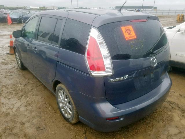 JM1CR2W36A0380740 - 2010 MAZDA 5 GRAY photo 3