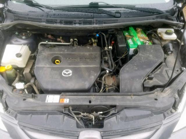 JM1CR2W36A0380740 - 2010 MAZDA 5 GRAY photo 7