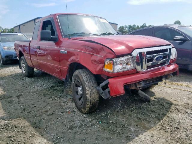 1FTKR1ED4APA01015 - 2010 FORD RANGER SUP BURGUNDY photo 1