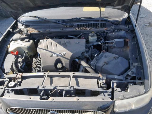 1G4HR54K3YU252780 - 2000 BUICK LESABRE LI BLACK photo 7