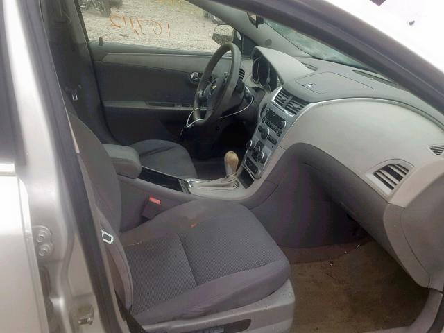 1G1ZC5EB1AF114411 - 2010 CHEVROLET MALIBU 1LT ნაცრისფერი ფოტო 5