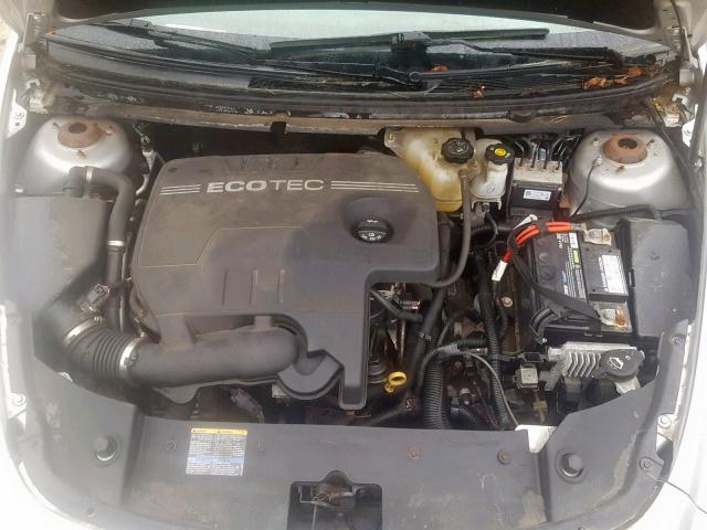 1G1ZC5EB1AF114411 - 2010 CHEVROLET MALIBU 1LT ნაცრისფერი ფოტო 7