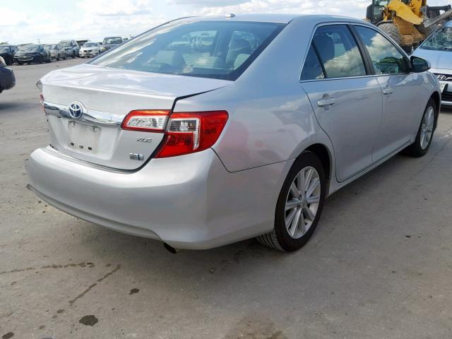 4T1BD1FK7CU050933 - 2012 TOYOTA CAMRY HYBR SILVER photo 4