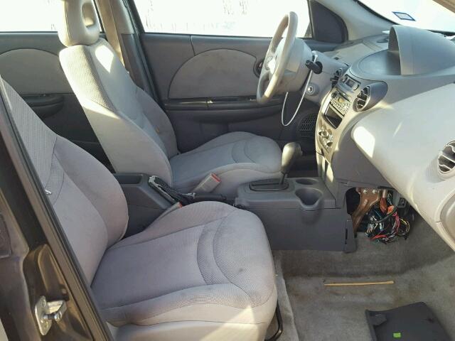 1G8AJ52F03Z164195 - 2003 SATURN ION LEVEL SILVER photo 5