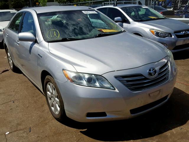 4T1BB46KX9U101390 - 2009 TOYOTA CAMRY HYBR SILVER photo 1