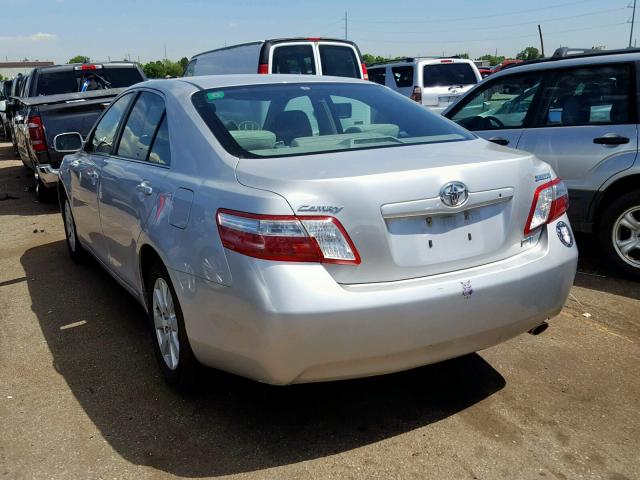 4T1BB46KX9U101390 - 2009 TOYOTA CAMRY HYBR SILVER photo 3