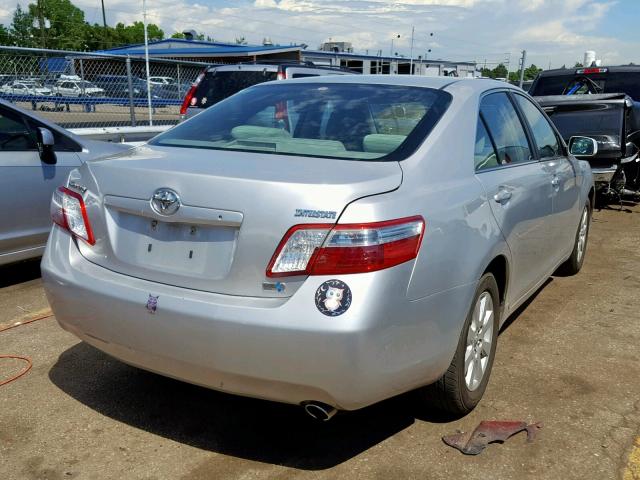 4T1BB46KX9U101390 - 2009 TOYOTA CAMRY HYBR SILVER photo 4