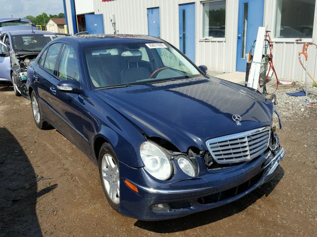 WDBUF56J16A792397 - 2006 MERCEDES-BENZ E 350 BLUE photo 1