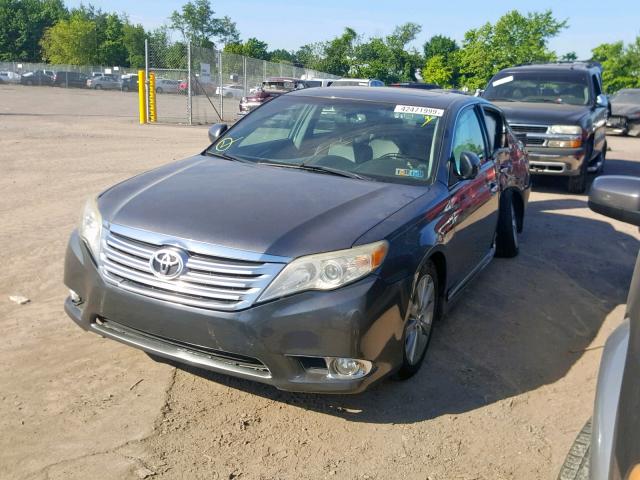 4T1BK3DB6BU427643 - 2011 TOYOTA AVALON BAS GRAY photo 2