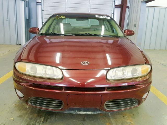 1G3GR64H814123739 - 2001 OLDSMOBILE AURORA MAROON photo 9