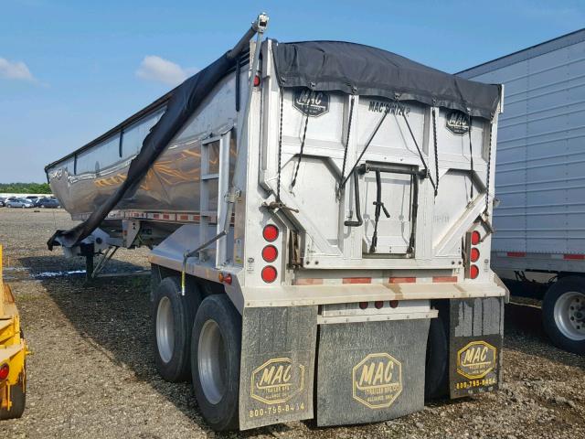 5MADN40219A016428 - 2009 MACK DUMP TRAIL SILVER photo 4