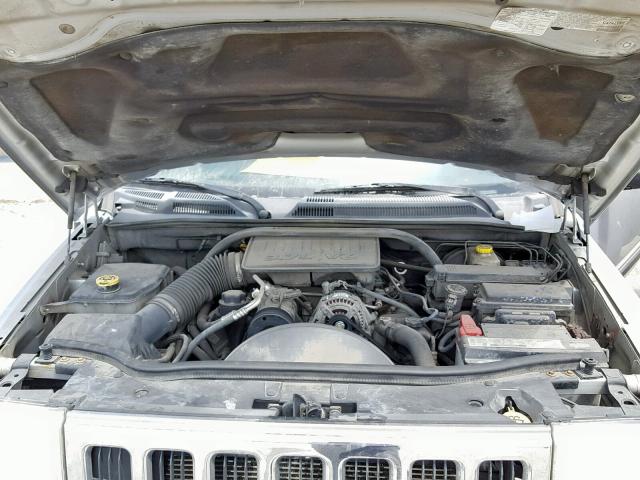 1J8HG48K27C594023 - 2007 JEEP COMMANDER SILVER photo 7