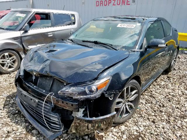 JTKJF5C71E3087334 - 2014 TOYOTA SCION TC შავი ფოტო 2