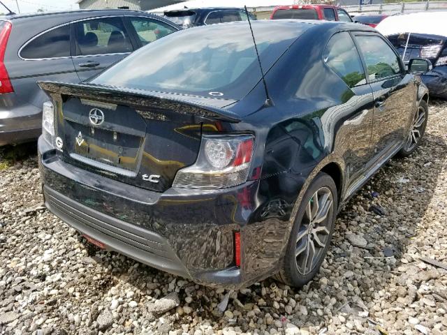 JTKJF5C71E3087334 - 2014 TOYOTA SCION TC შავი ფოტო 4