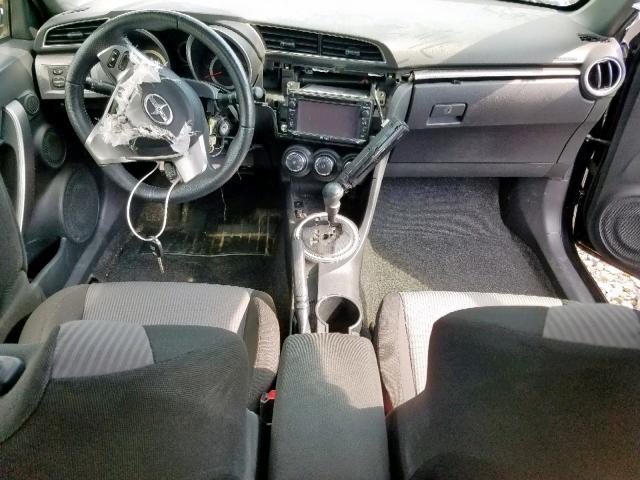 JTKJF5C71E3087334 - 2014 TOYOTA SCION TC შავი ფოტო 9