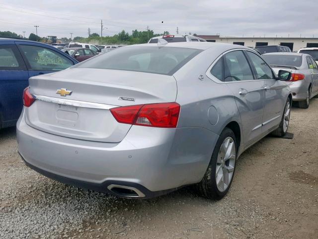 2G1125S35J9159664 - 2018 CHEVROLET IMPALA PRE SILVER photo 4