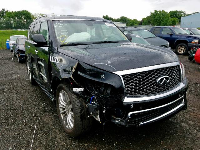 JN8AZ2NC0H9430969 - 2017 INFINITI QX80 BASE BLACK photo 1