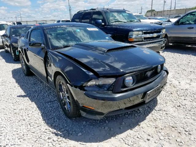 1ZVBP8CFXC5200889 - 2012 FORD MUSTANG GT BLACK photo 1