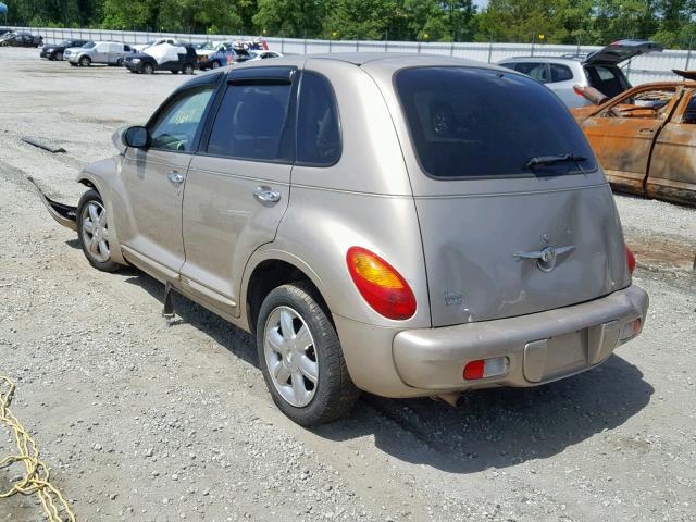 3C4FY58B63T650979 - 2003 CHRYSLER PT CRUISER GOLD photo 3