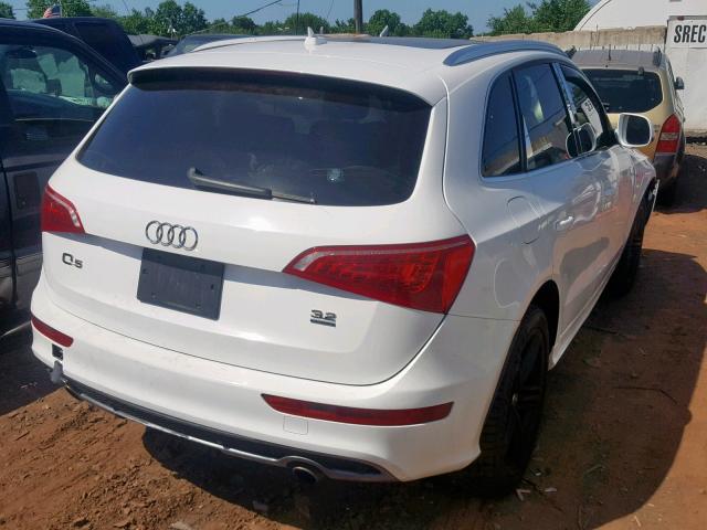 WA1WKAFP5AA077967 - 2010 AUDI Q5 PRESTIG WHITE photo 4