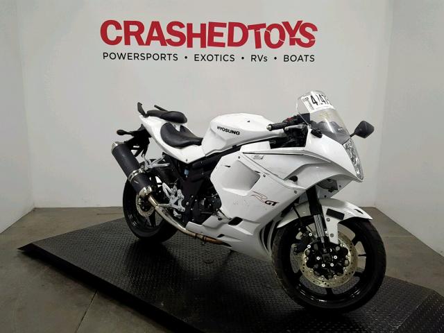 KM4MP6728G1600287 - 2016 HYOSUNG GT650 R WHITE photo 19