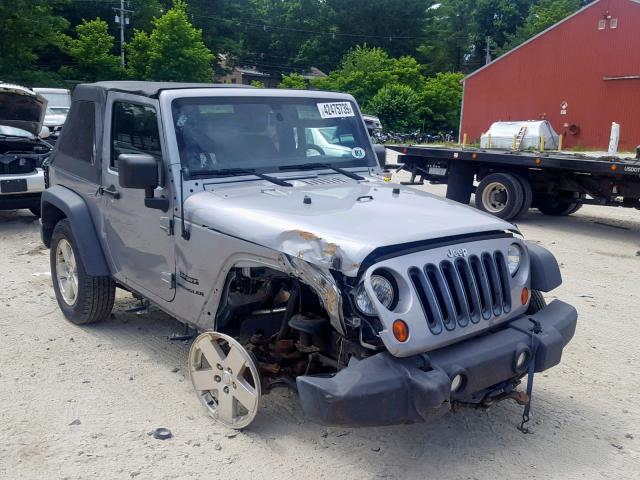 1C4AJWAG2DL656558 - 2013 JEEP WRANGLER S GRAY photo 1