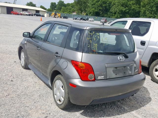 JTKKT624140063030 - 2004 TOYOTA SCION XA GRAY photo 3