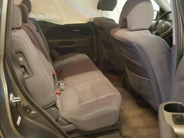 5FNYF18378B056312 - 2008 HONDA PILOT SE GRAY photo 6