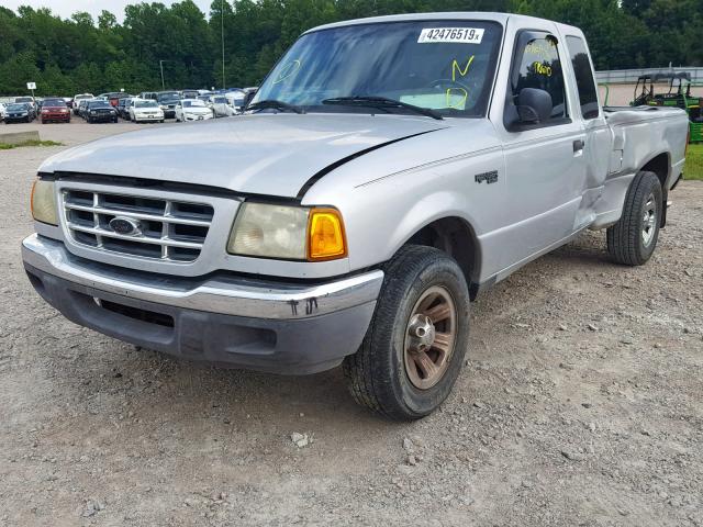 1FTYR44V83PA84571 - 2003 FORD RANGER SUP SILVER photo 2