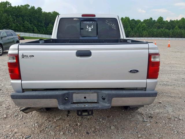 1FTYR44V83PA84571 - 2003 FORD RANGER SUP SILVER photo 6