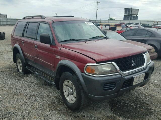 JA4MT31R03J021303 - 2003 MITSUBISHI MONTERO SP BURGUNDY photo 1